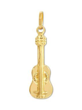 14K Gold Cello Charm Pendant | Elegant Musical Jewelry By Tehrani Jewelry